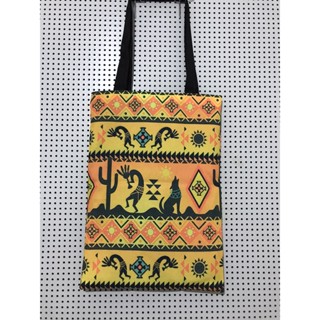 Bolsa sacola dupla face moda Africa pattern estilo ecobag
