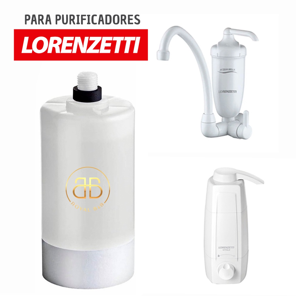 Refil Vela Filtro Água Compatível Lorenzetti Acqua Bella Vitale Rv-01