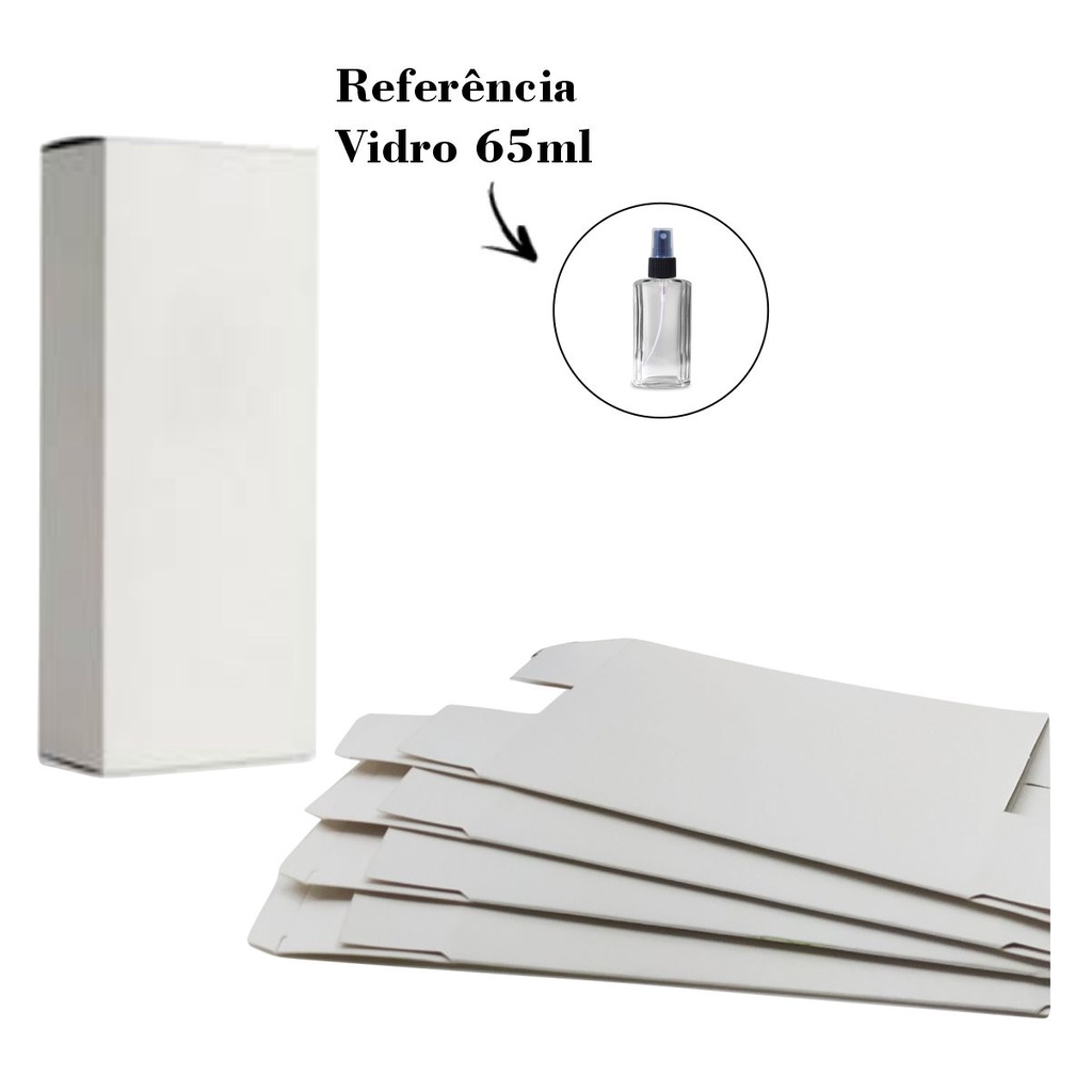 Caixas Embalagens triplex para Vidro De Perfume 65ml 13x5x3,5cm em Oferta na Shopee