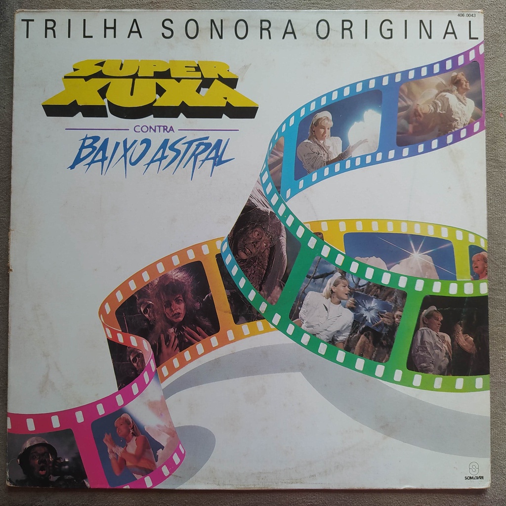 Lp Super Xuxa Contra Baixo Astral 1989 Promocional vinil