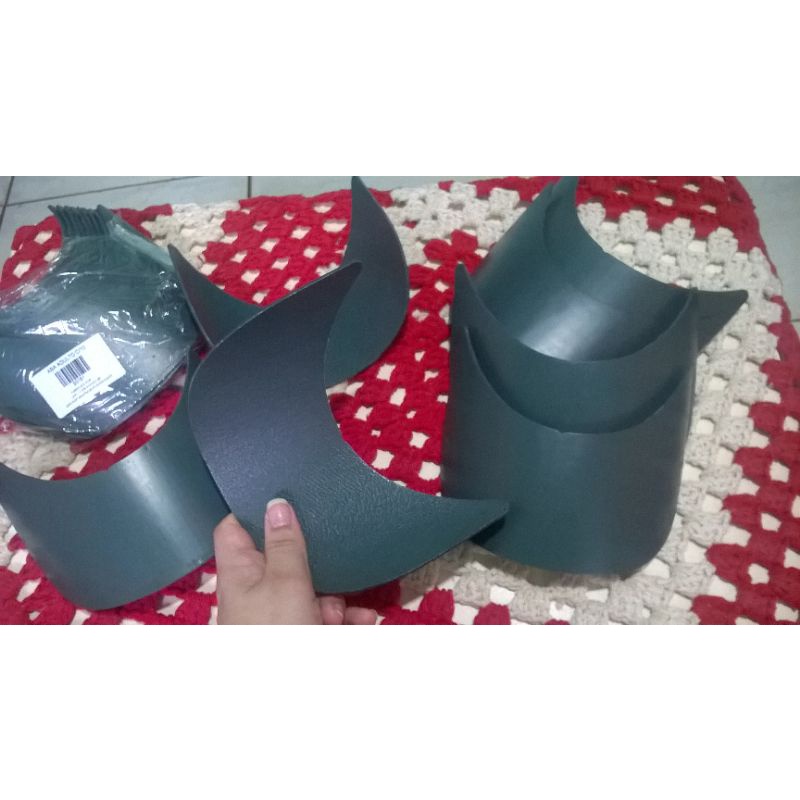 3 Aba plástica Adulto para confecção de boné de croche em Oferta na Shopee