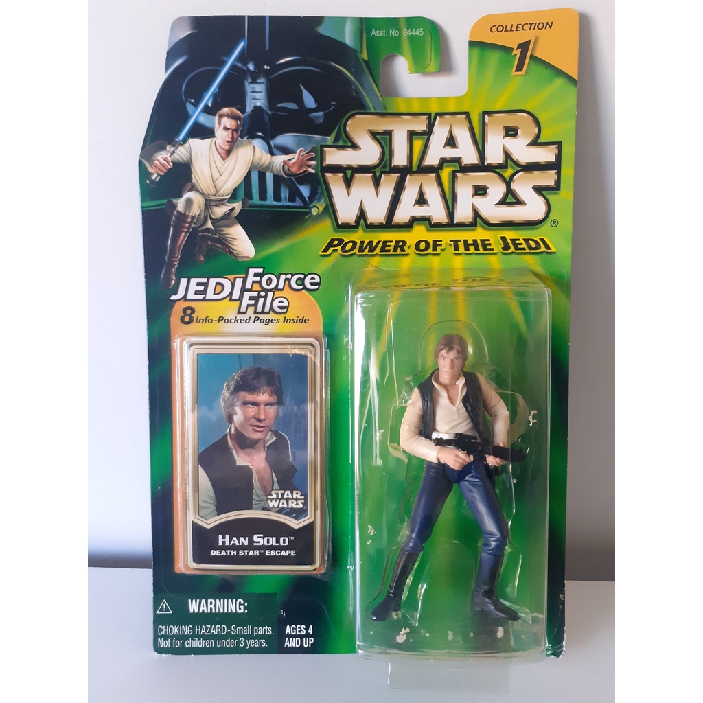 Star Wars Boneco Han Solo Death Star Potj 1/18 Power Of Jedi