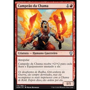 Campeão da Chama (Humano / Guerreiro) - Magic The Gathering
