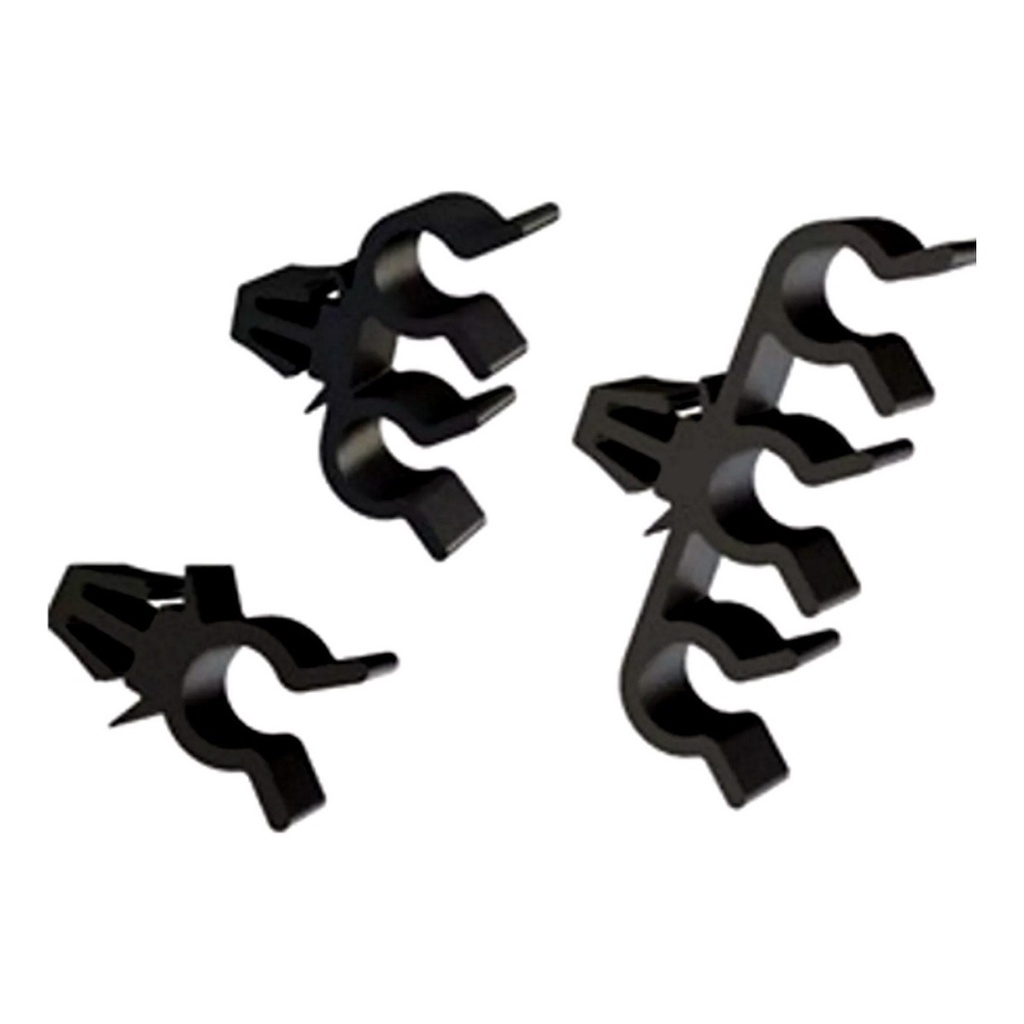 Kit De Grampos Suporte Cabo De Vela Gm Agile Celta Corsa S10