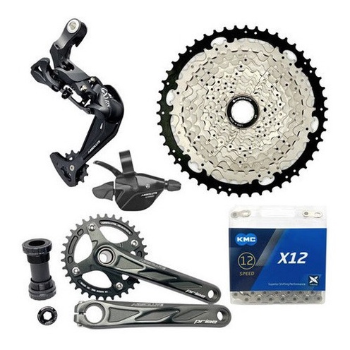 Grupo Absolute Prime Coroa 34d 1x12v 11/50 Corrente Kmc X12 em Oferta na Shopee