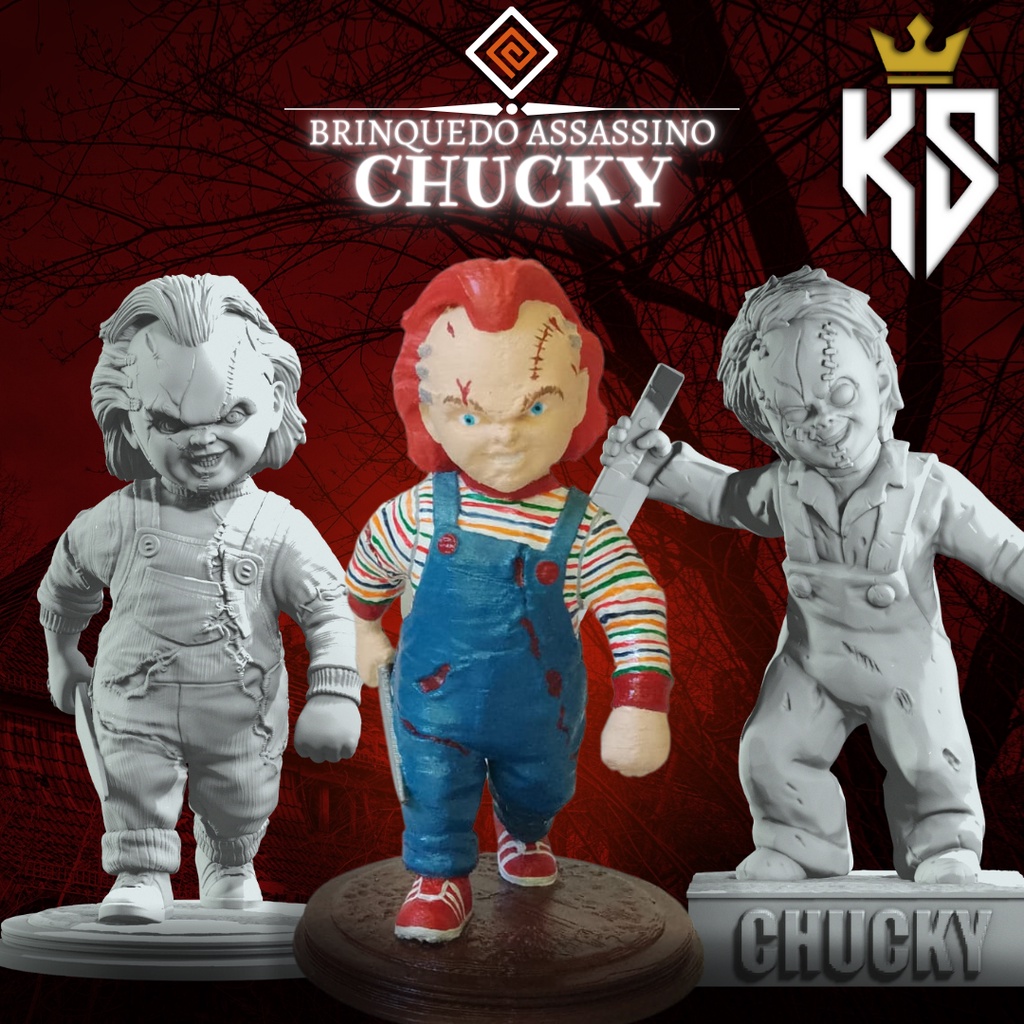 Chucky!! Action Figure !! (Decoração, Colecionável). | Shopee Brasil