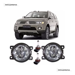 Par Farol De Milha Pajero Dakar 2009 2010 11 12 13 + Lâmpada
