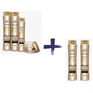 Kit Capilar Apaluza Belkit ( Kit 4 itens + Shampoo e Condicionador )
