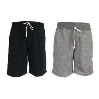 KIT 2 Bermuda Masculina Plus Size Moletom Academia Fitness