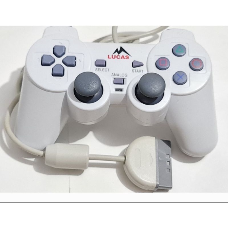 Controle Ps1 Ps2 Duoshock Branco