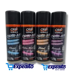 Higienizador Limpa Ar Condicionado Automotivo Spray Aerossol Orbi-Air Orbi Quimica 200ml