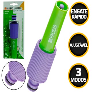 Engate Rápido Ajustável Esguicho Palisad