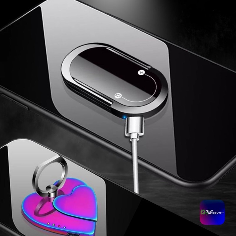 Isqueiro usb e suporte para celular