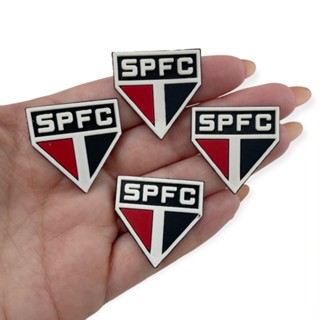 Aplique São Paulo emborrachado (4 unds)