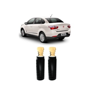 Kit 2 Reparo Batente Coifa Traseiro Grand Siena 2014 2015 16