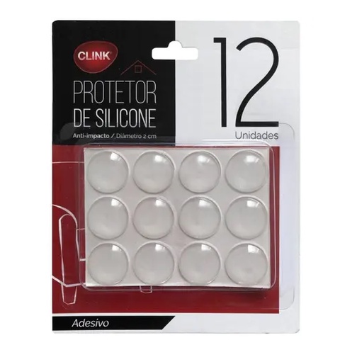 Protetor Adesivo Silicone Anti Impacto Redondo 20 Unidades em Oferta na Shopee