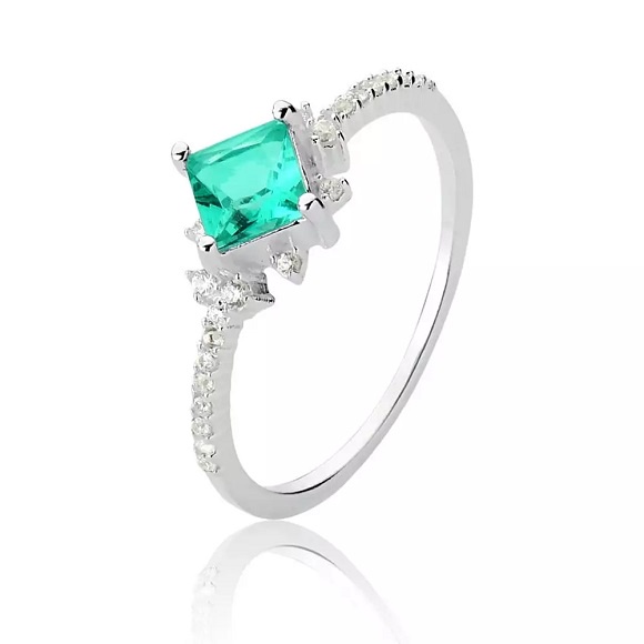 Anel Turmalina Verde - Comprar com Melhor Preço em Anéis