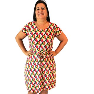 Vestido Feminino Multiuso Liganete Estampado