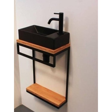 Gabinete para banheiro Estilo Industrial tubo 16x16mm