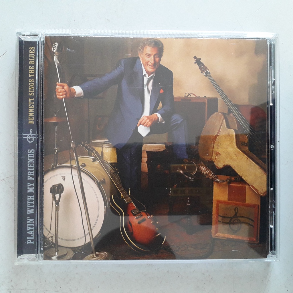 CD Tony Bennett - Playin' With My Friends - Bennett Sings The Blues - Importado