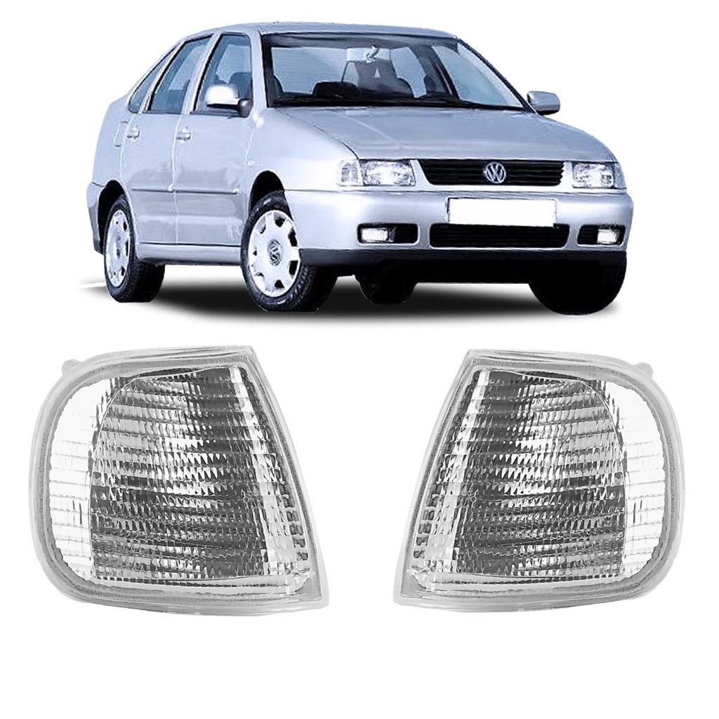 PAR Lanterna Dianteira Pisca Polo 1997 1998 1999 2000 CR