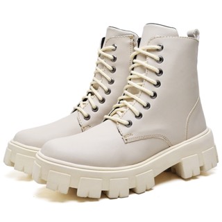 Bota Coturno Dubuy Tratorado Feminina Areia Anne 1104FG