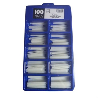 Tips Bailarina Alongada Curvatura C Com Degrau Fan Nails