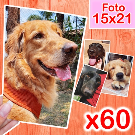 Revelar Fotos 15x21 (60 Unidades)