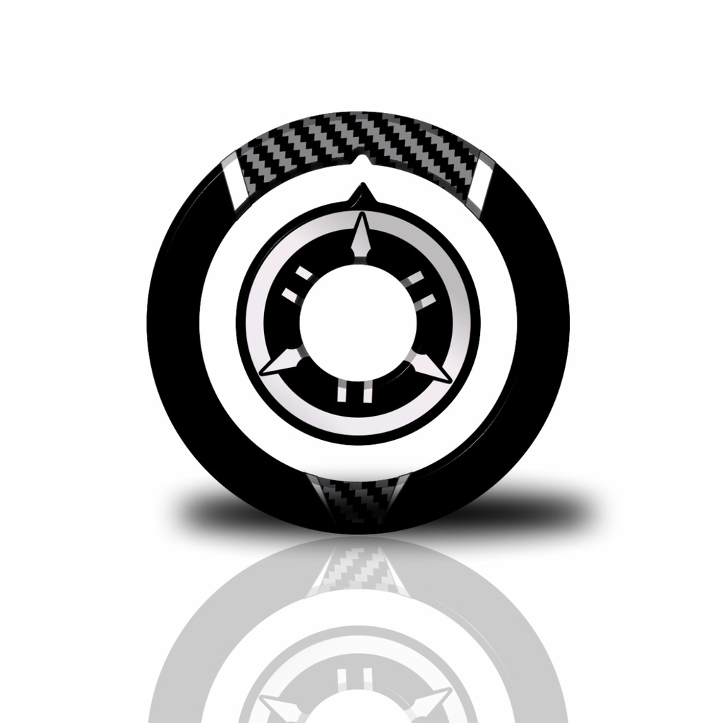 Adesivo Protetor Bocal Fazer 250 150 125 Factor 150 125 Resinado Preto com Yamaha