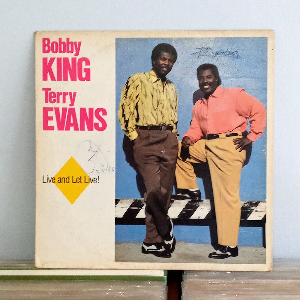 Vinil - Bobby King & Terry Evans - Live And Let Live