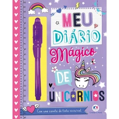 Livro - Meu diário mágico de unicórnios