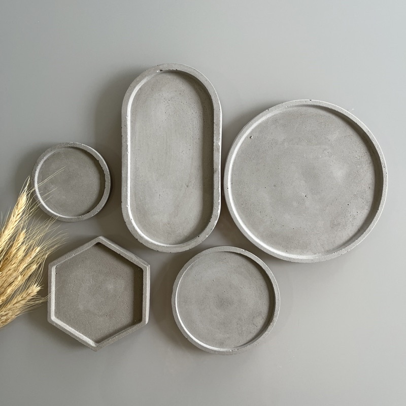 Kit 5 Bandeja para Decoração Casa Escritório Banheiro