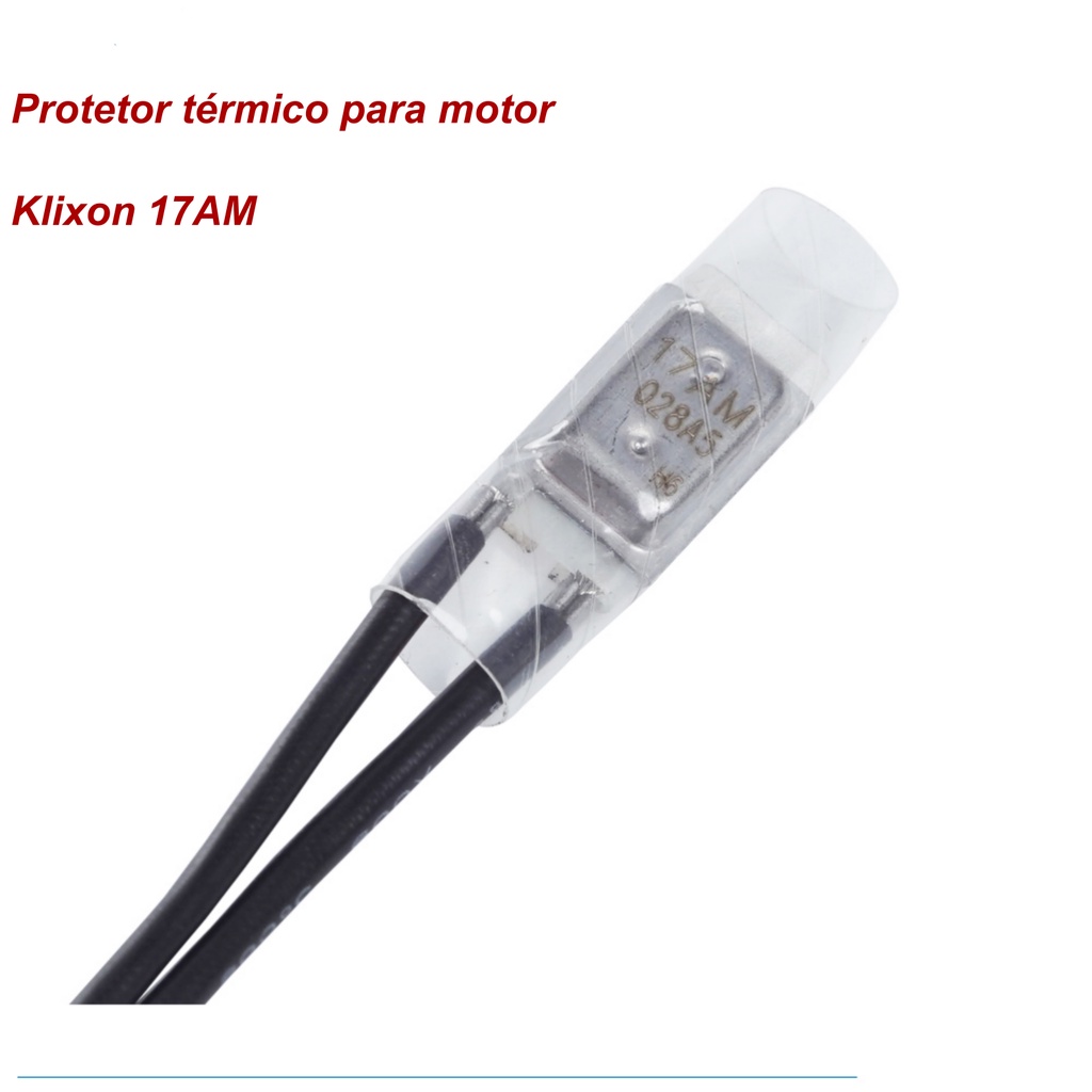 Protetor Térmico Klixon 17AM para motor elétrico