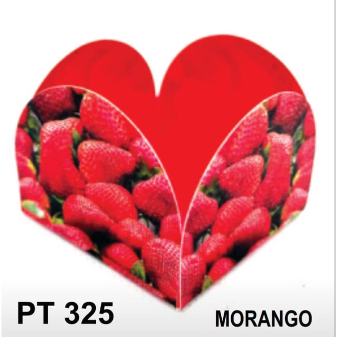 50 Formninhas Para Doce Festa Morangos  Pt325  (Jango) - Stationery
