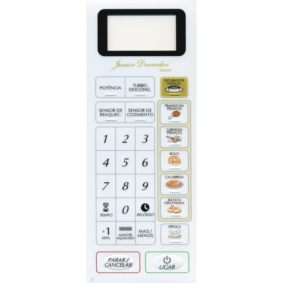 Teclado Membrana para Forno PANASONIC NN-G54 / G54
