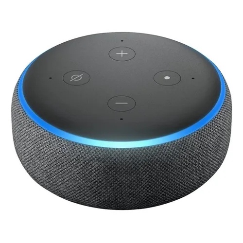 Amazon Echo Dot 3rd Gen com assistente virtual Alexa charcoal 110V/240V