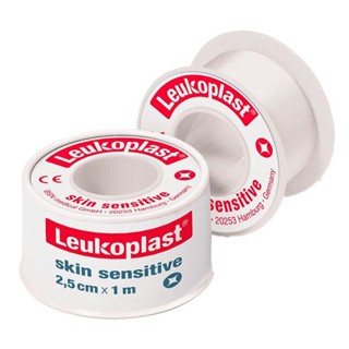 Fita Adesiva de Silicone Leukoplast Skin Sensitive (Pele Sensível) 2,5cm X 1,0Mt - BSN Medical