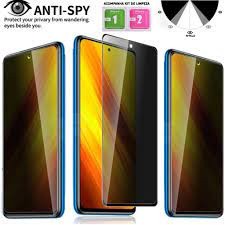 Película de Vidro Privacidade Xiaomi Poco F4 5G Anti Spy Frontal 3D Anti Espionagem