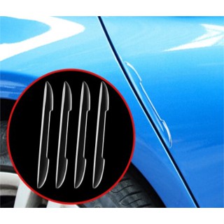 Proteção De Porta De Carro Automóvel Anticolisão Transparente Protetor À Prova De Riscos 4 Peças