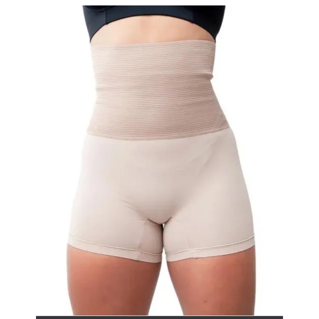 Cinta Short Modeladora Barriga Zero Bermuda Reduz Medidas