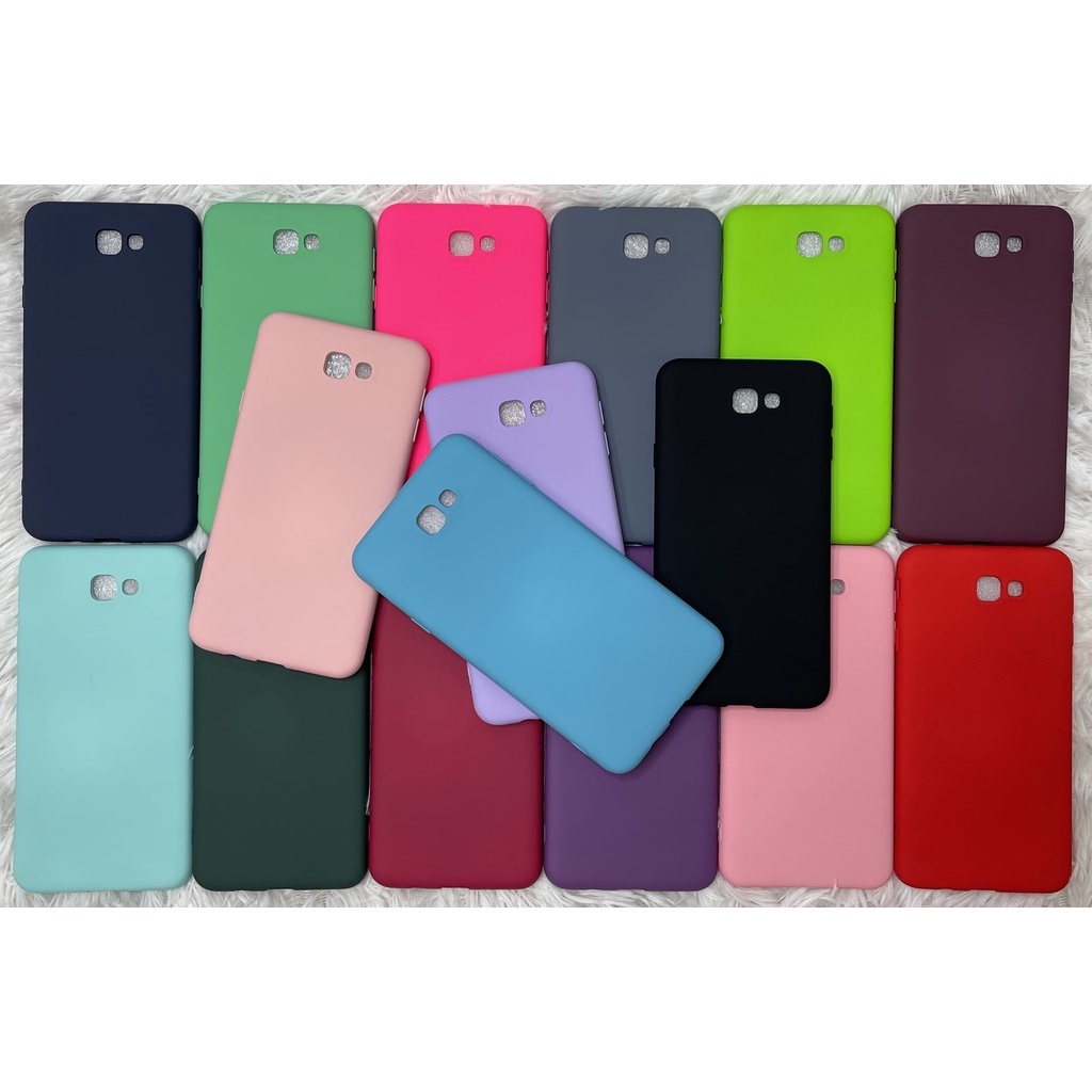 Capa Capinha J7 prime G610 Samsung Silicone Aveludado