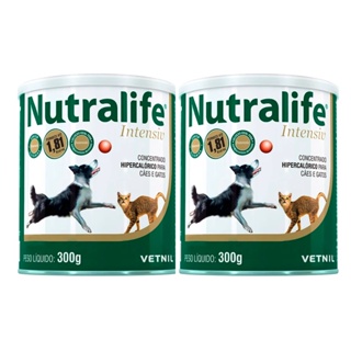 2 Nutralife Intensiv 300g Vetnil Suplemento em Oferta na Shopee