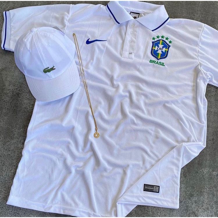 Camiseta apolo do brasil branca