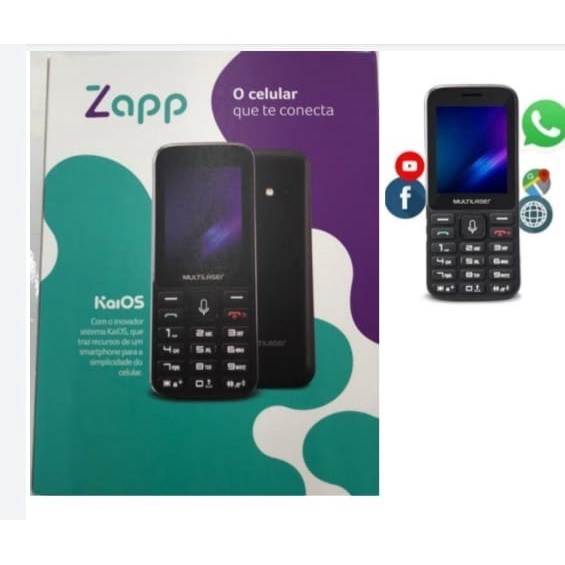 Celular Multilaser Idoso Dual Chip Whatsapp Teclas Grandes | Shopee Brasil