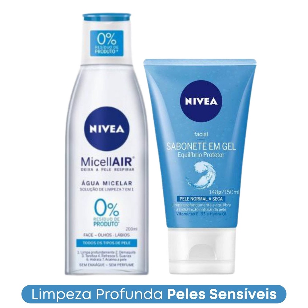 Água Micelar Nivea Pele Sensível: Onde Comprar | BuscaProdutos