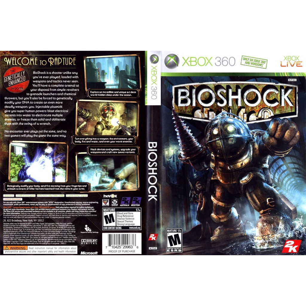 BioShock - Steelbook Edition [Import allemand