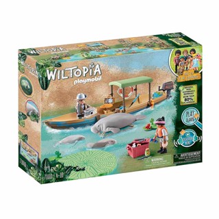 Playmobil - Passeio de Barco com Peixes-Boi - Wiltopia 71010