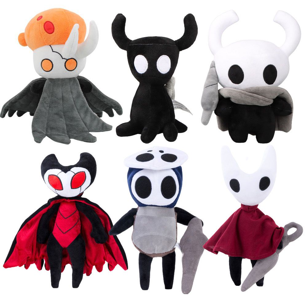 32cm Game Hollow Knight Plush Toys Figure Ghost Plush Stuffed Animals Doll Kids Birthday Gift