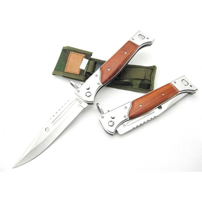 Faca Ak47 Baioneta Grande 34cm Automatico