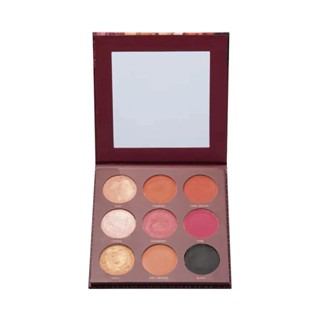 Océane Mariana Saad 9 Shades Paleta De Sombra Em Pó
